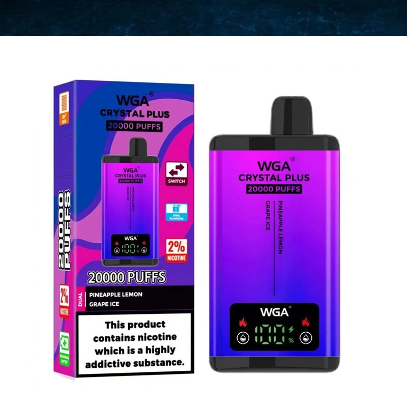 wga crystal plus 20000 puffs